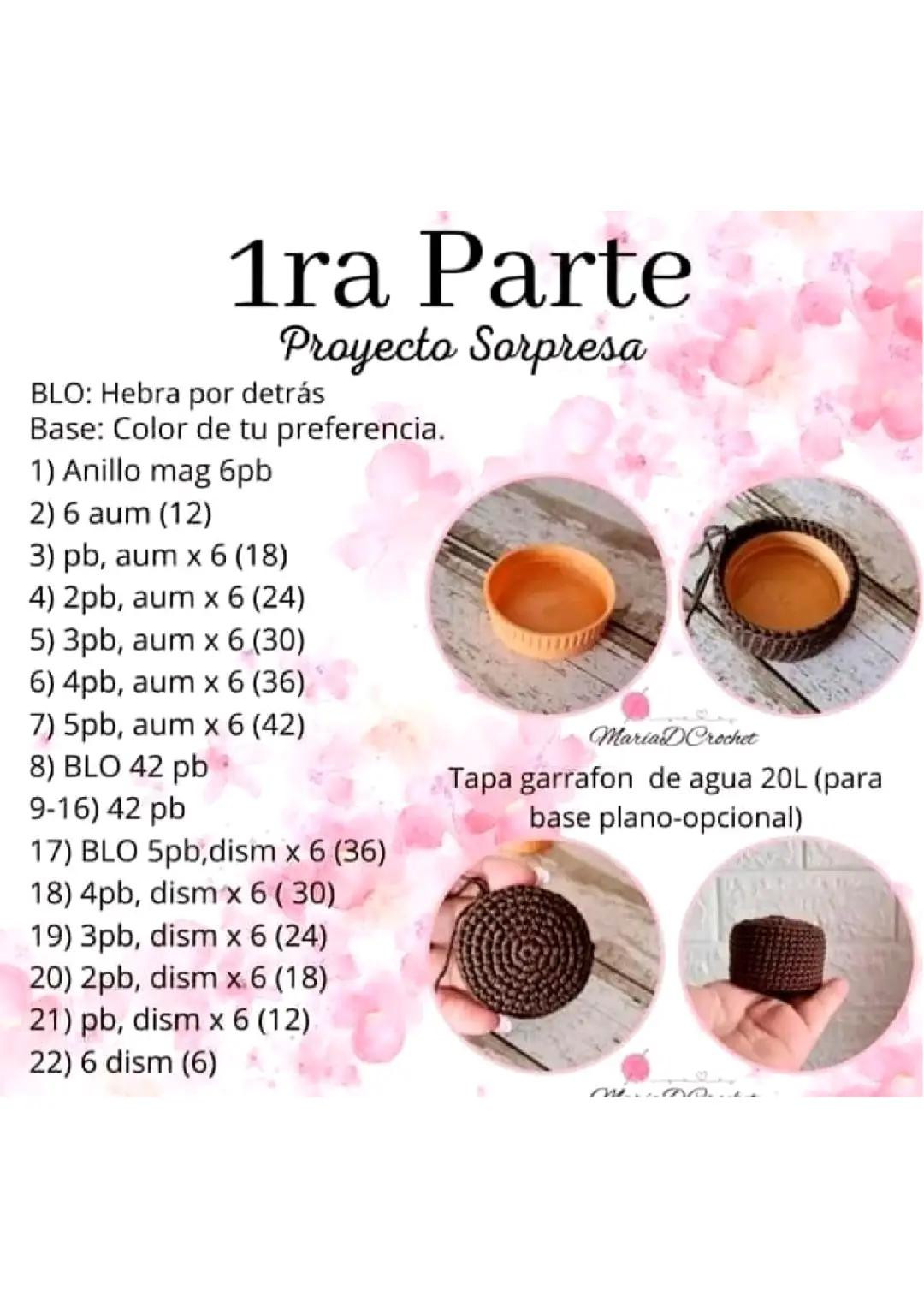 Patrón Gratis Pastel Alfilerero Móc Len