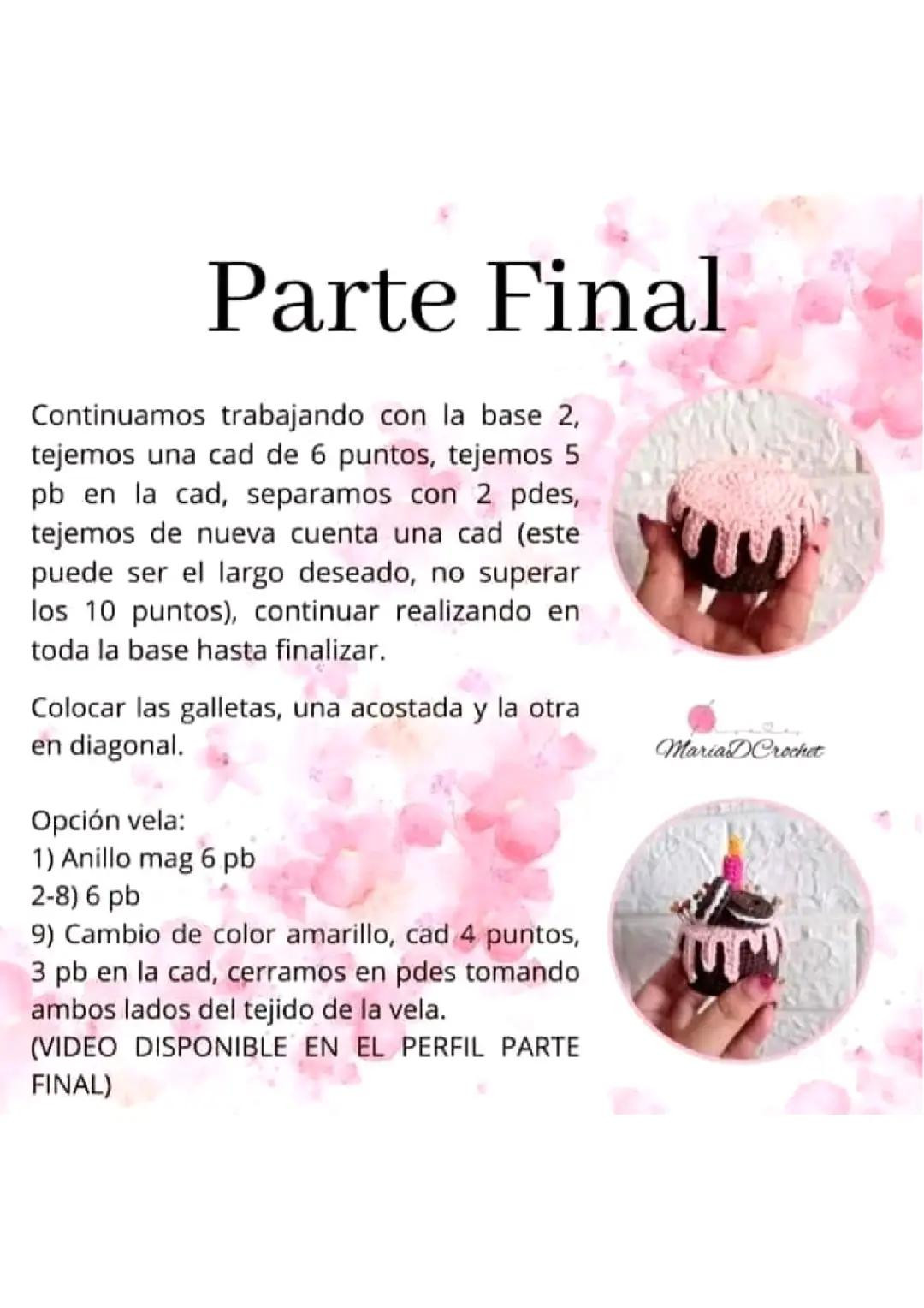 Patrón Gratis Pastel Alfilerero Móc Len