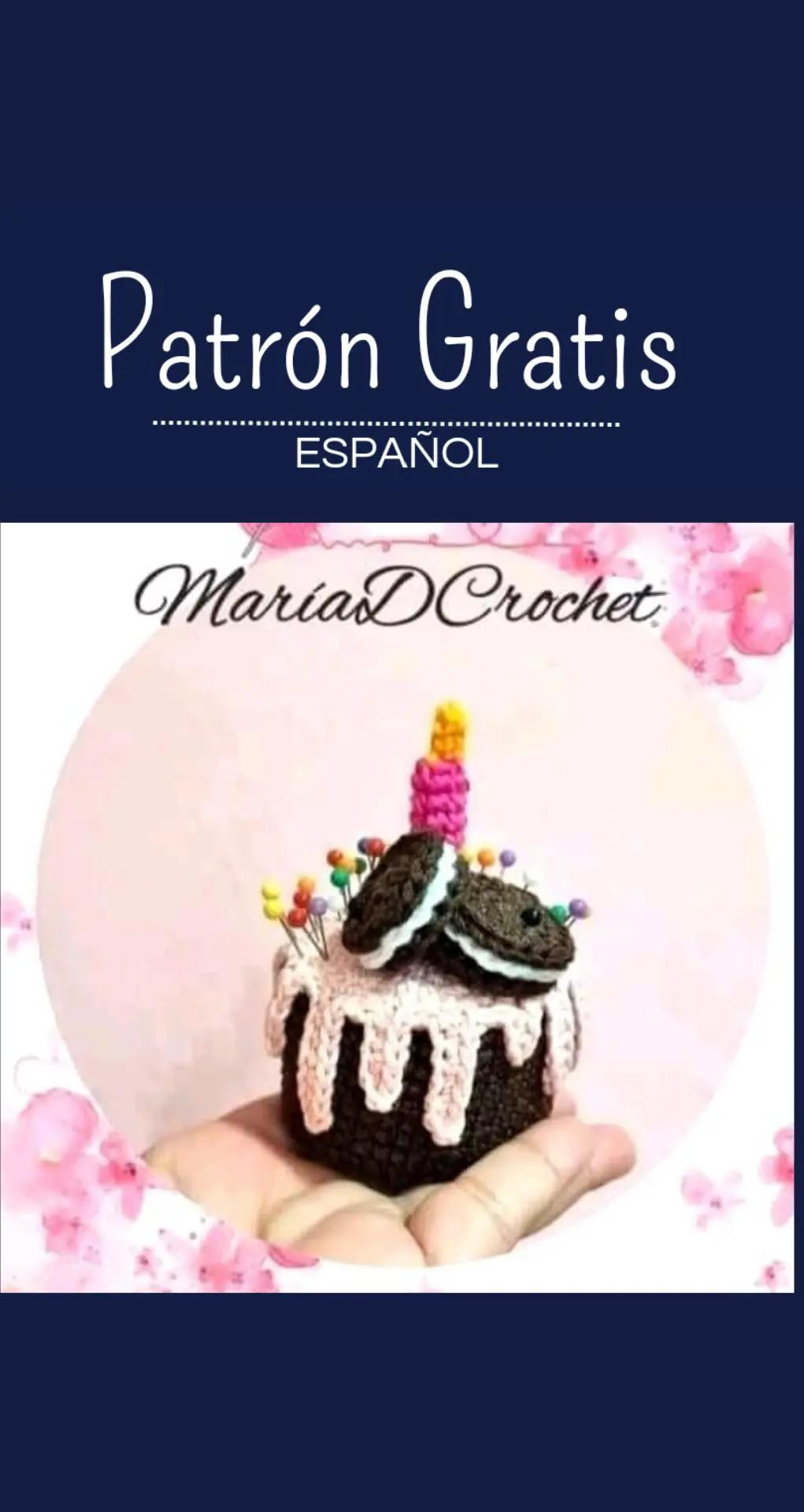 Patrón Gratis Pastel Alfilerero Móc Len