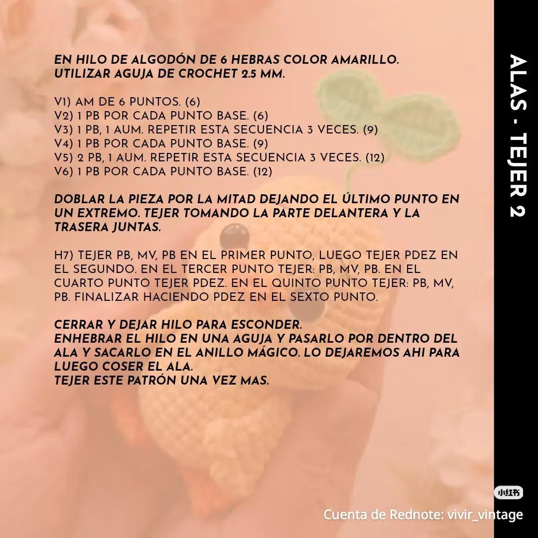 Patrón Gratis Patito Amarillo Móc Len