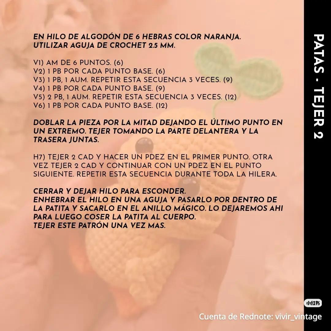 Patrón Gratis Patito Amarillo Móc Len