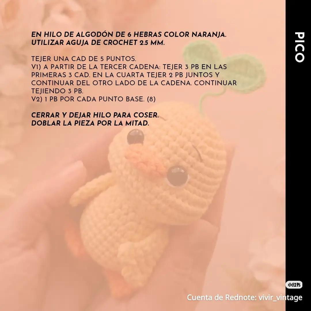 Patrón Gratis Patito Amarillo Móc Len
