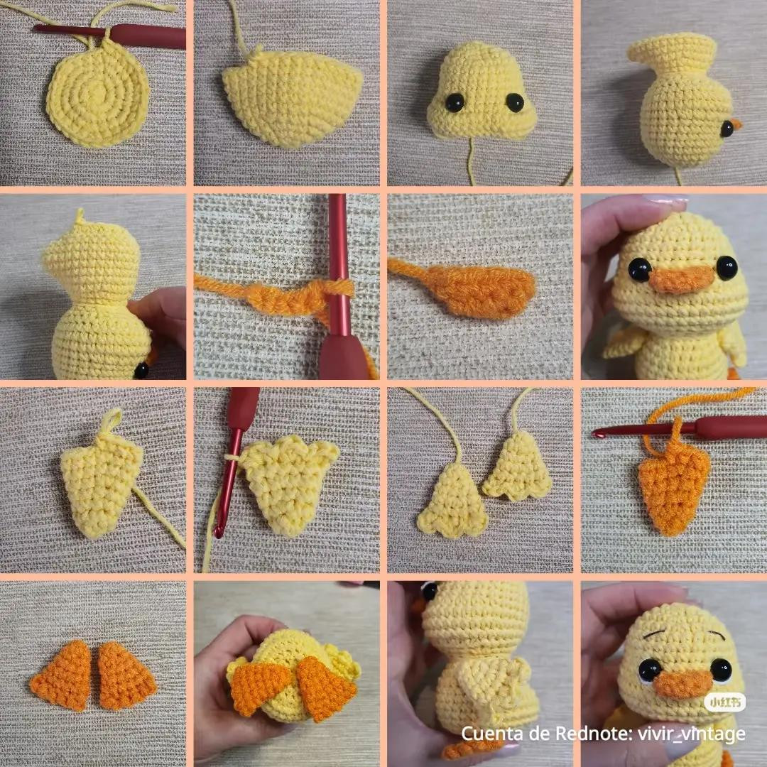 Patrón Gratis Patito Amarillo Móc Len