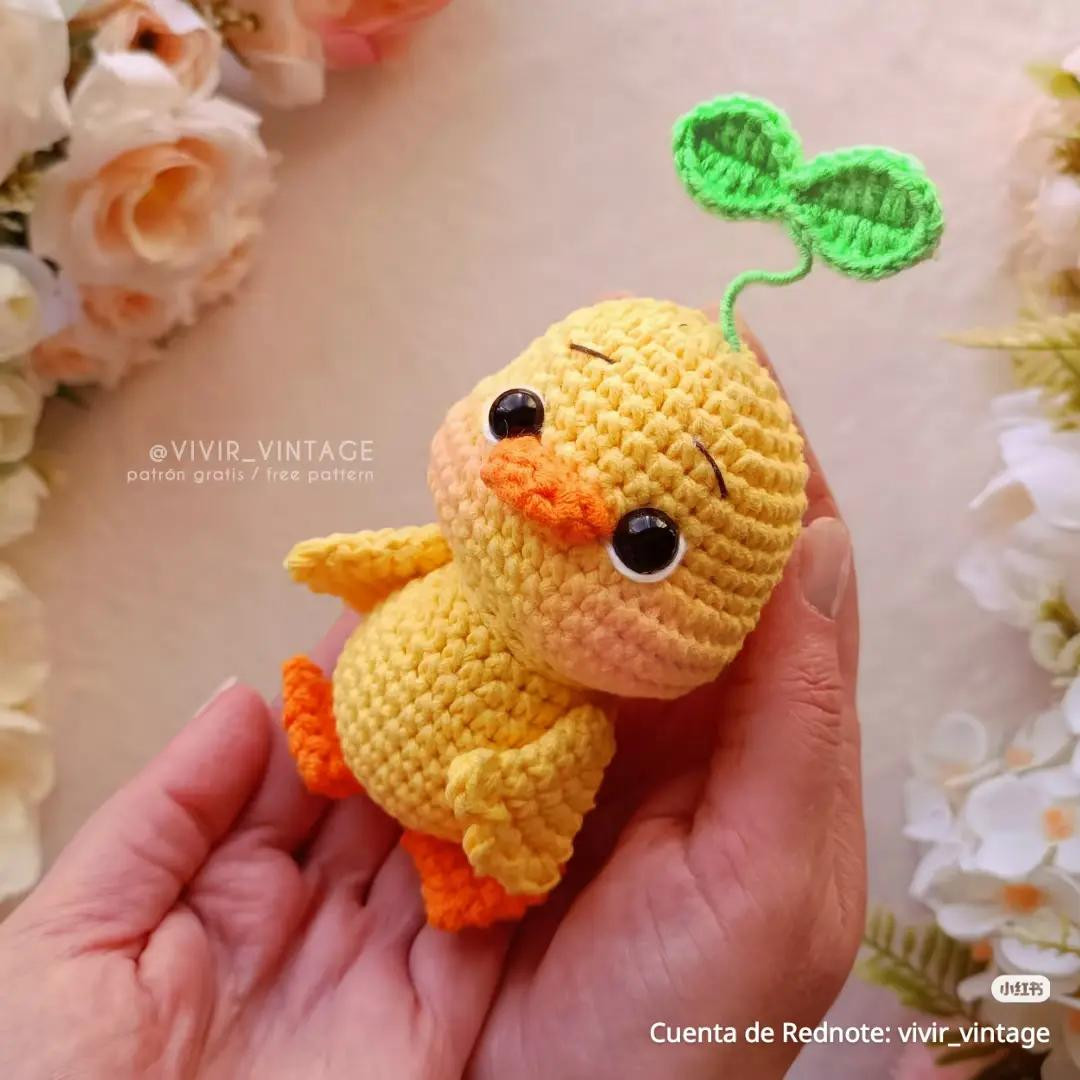 Patrón Gratis Patito Amarillo Móc Len