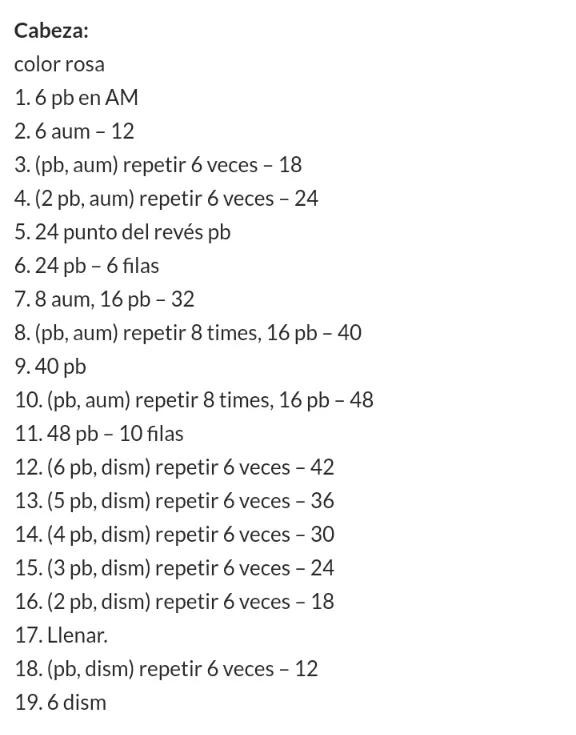 Patrón Gratis: Peppa Pig Amigurumi Tejido a Crochet