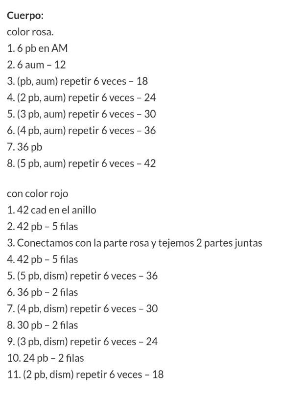 Patrón Gratis: Peppa Pig Amigurumi Tejido a Crochet