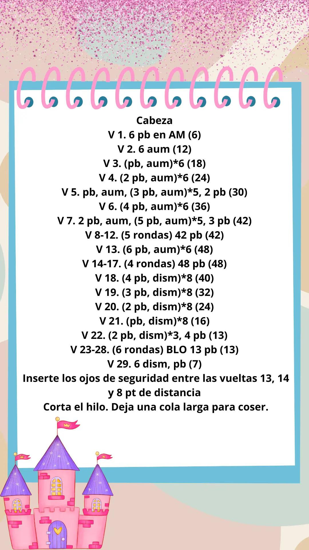 Patrón Gratis Pequeña Muñeca Amigurumi con Vestido Negro y Nudo Rojo