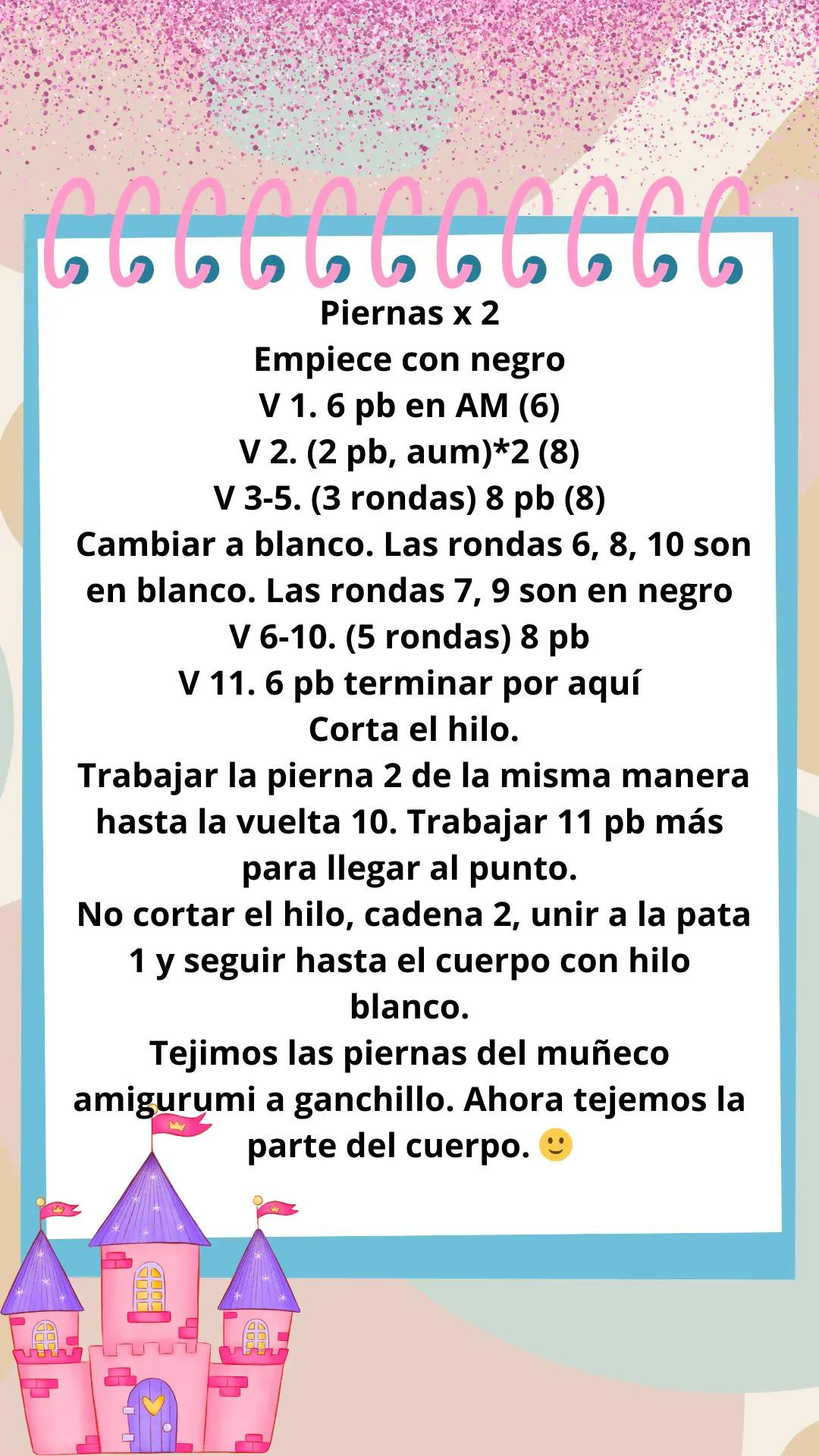 Patrón Gratis Pequeña Muñeca Amigurumi con Vestido Negro y Nudo Rojo