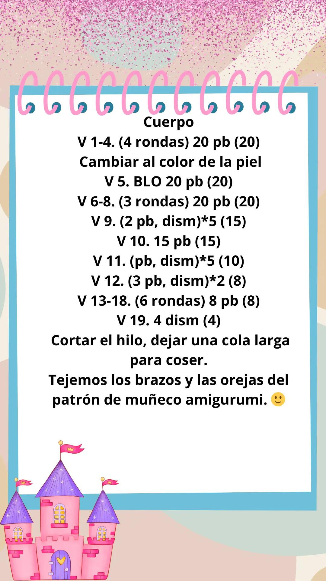 Patrón Gratis Pequeña Muñeca Amigurumi con Vestido Negro y Nudo Rojo