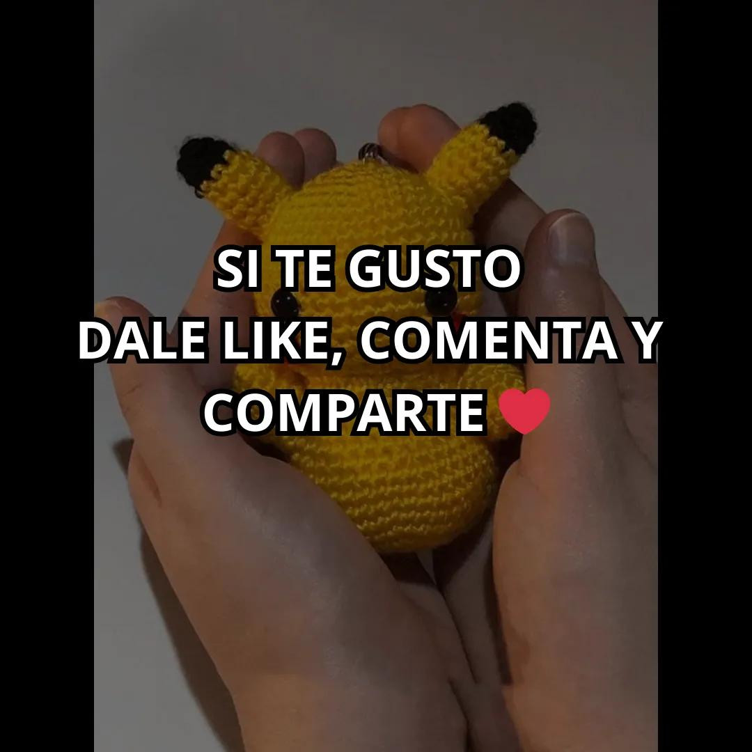 Patrón Gratis Pikachu Amigurumi Crochet: Guía Paso a Paso