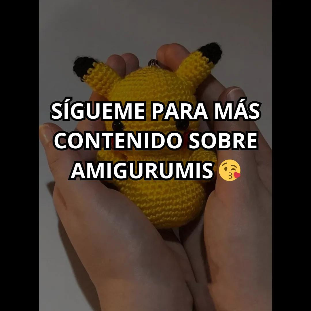 Patrón Gratis Pikachu Amigurumi Crochet: Guía Paso a Paso