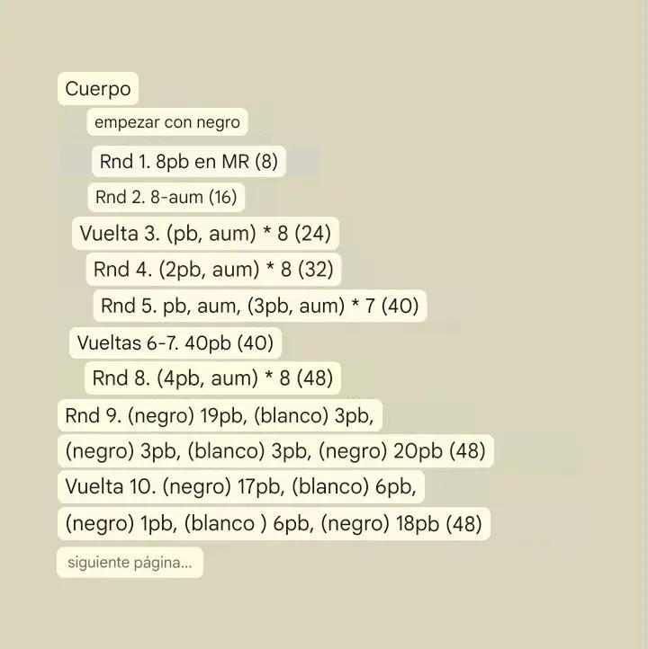 Patrón Gratis Pingüino Bebé Amigurumi