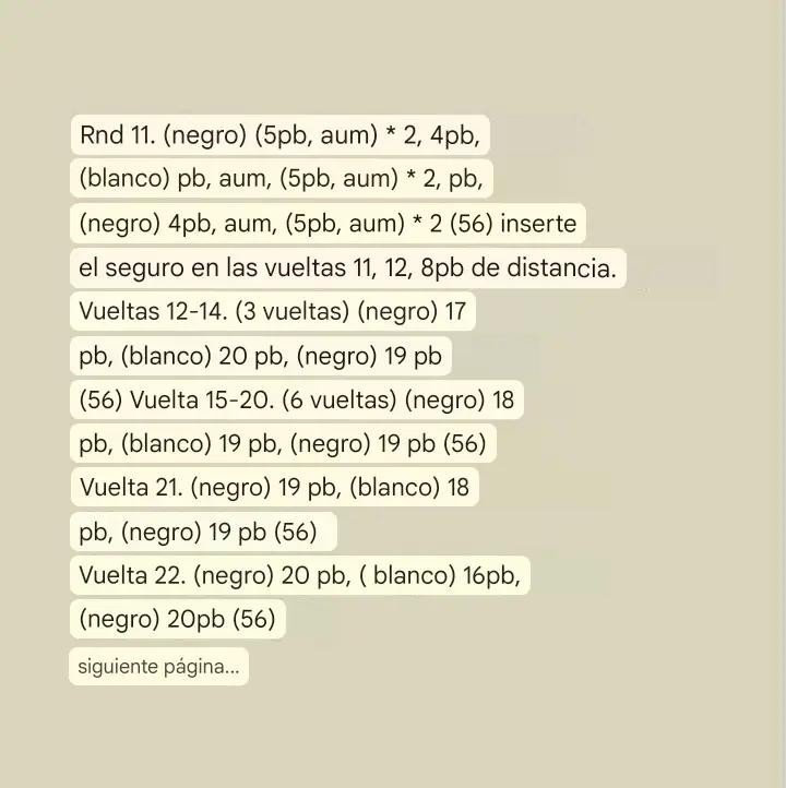 Patrón Gratis Pingüino Bebé Amigurumi