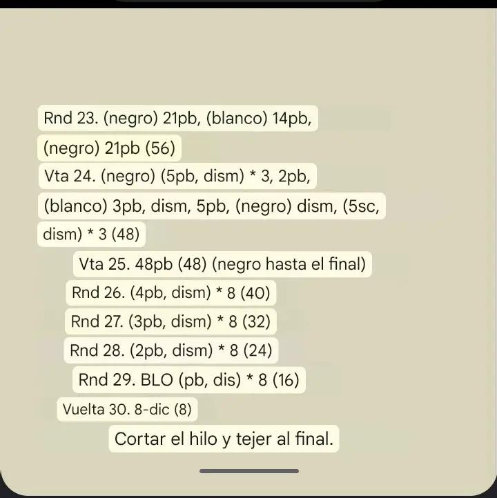 Patrón Gratis Pingüino Bebé Amigurumi