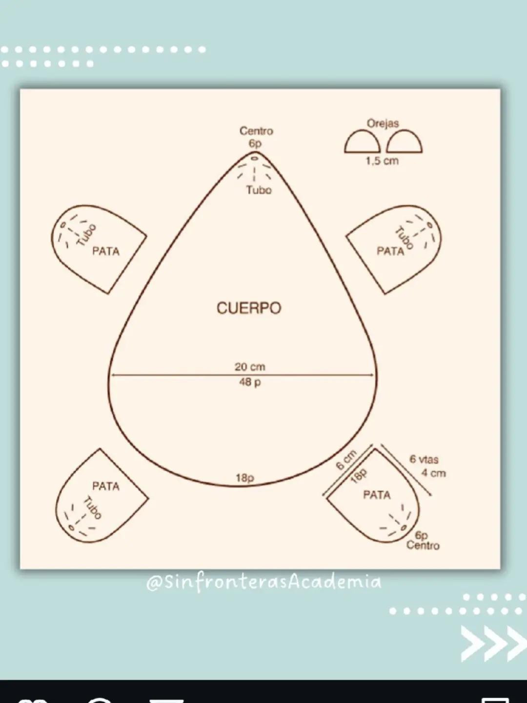 Patrón Gratis Puercespín Amigurumi: Paso a Paso Nivel Intermedio