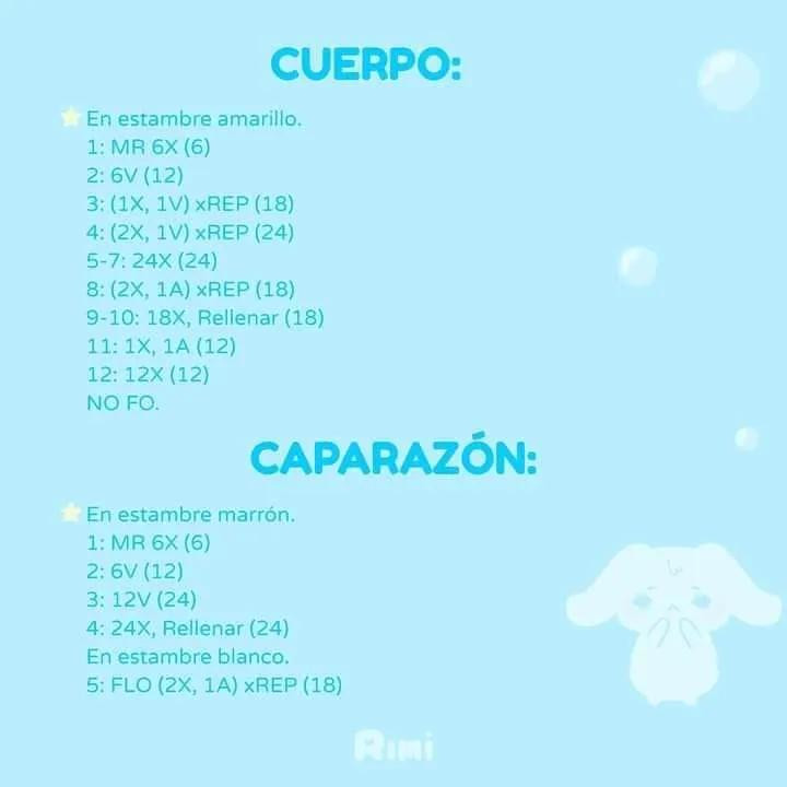 Patrón Gratis Squirtle Pokémon: Guía de Móc Len Amigurumi