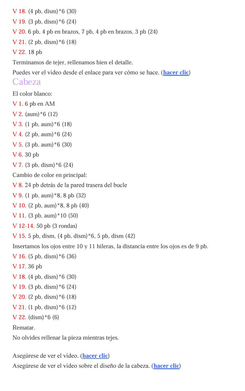 Patrón Gratis Tigre de Peluche Amigurumi Fácil