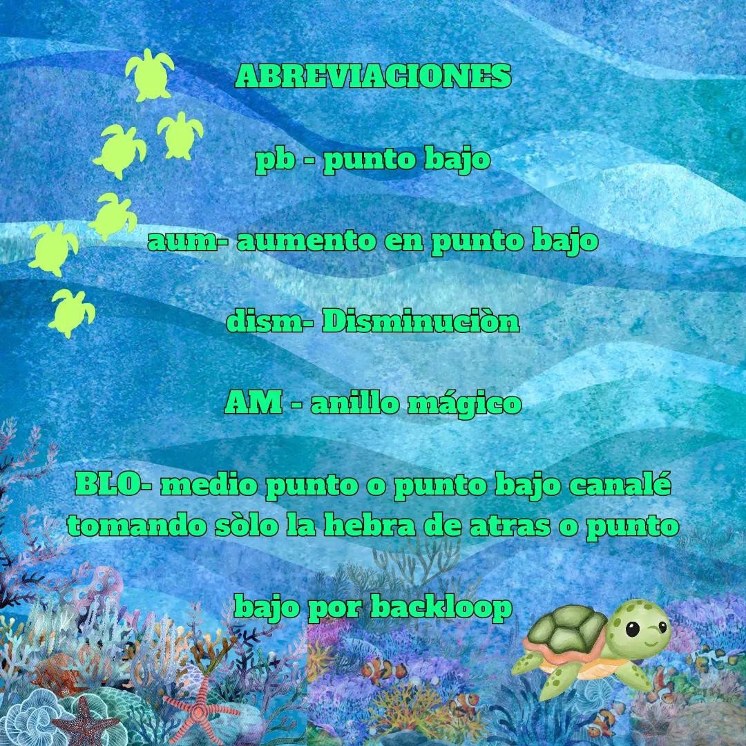 Patron gratis tortuga marina amigurumi crochet