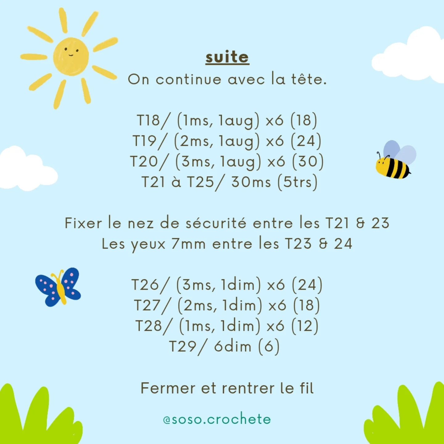 Patron gratuit Lapin gris avec carotte - Guide crochet Pâques