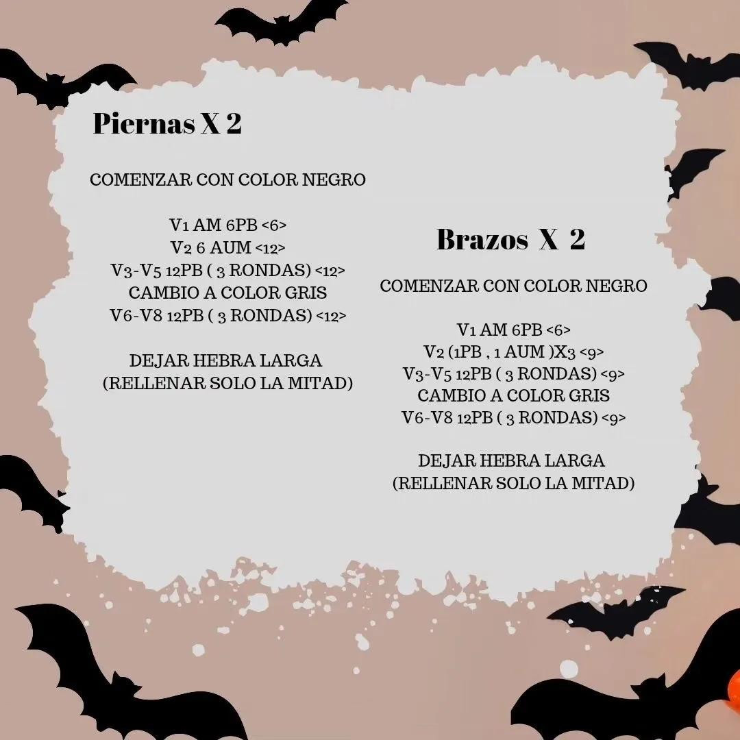 Patrón gratuito Amigurumi Batman: Guía paso a paso para cabeza y cuerpo