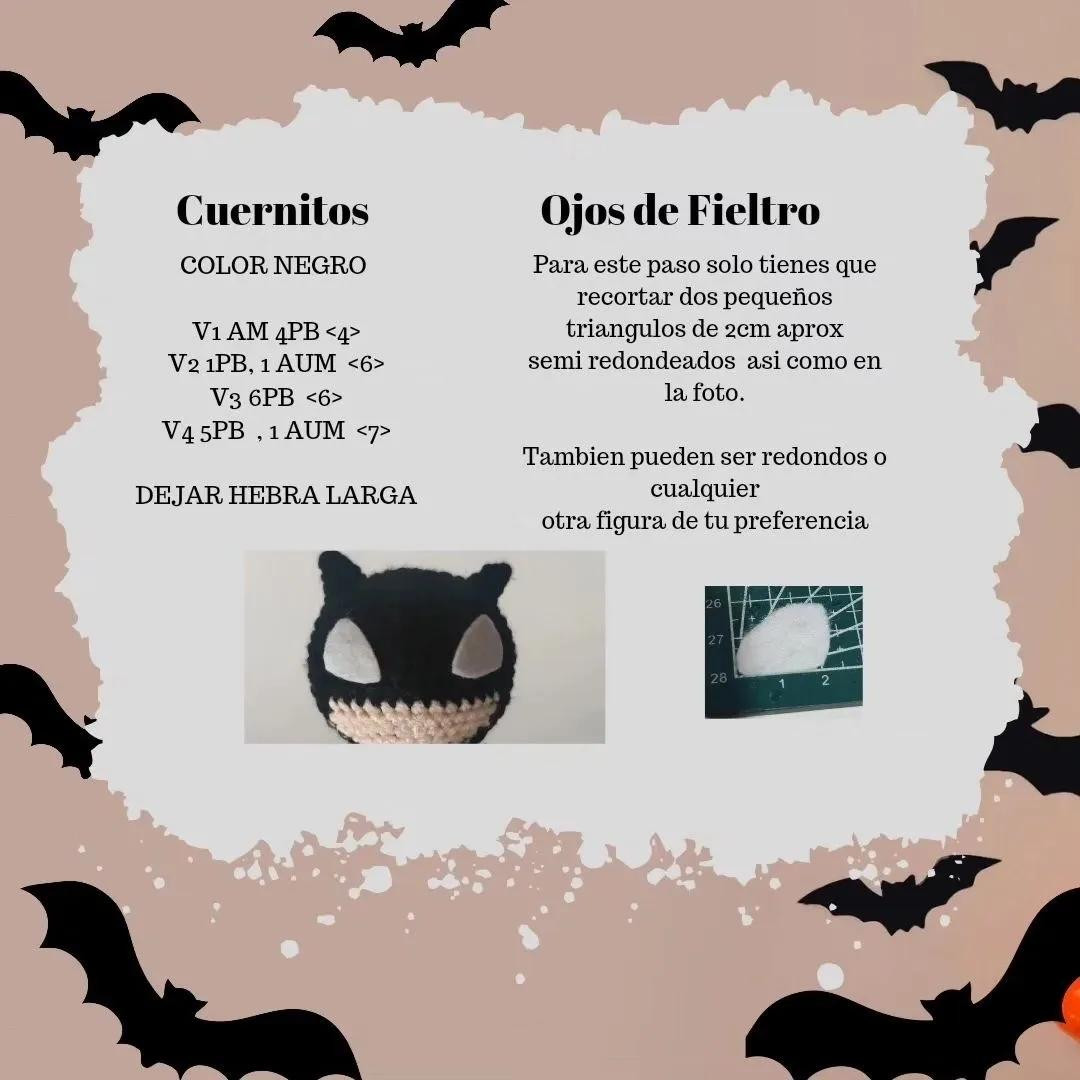 Patrón gratuito Amigurumi Batman: Guía paso a paso para cabeza y cuerpo