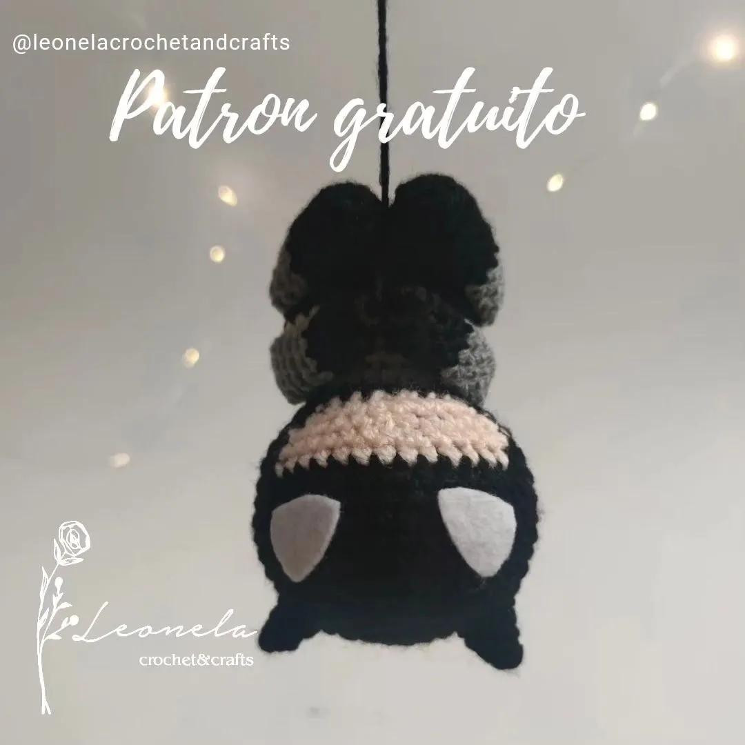 Patrón gratuito Amigurumi Batman: Guía paso a paso para cabeza y cuerpo