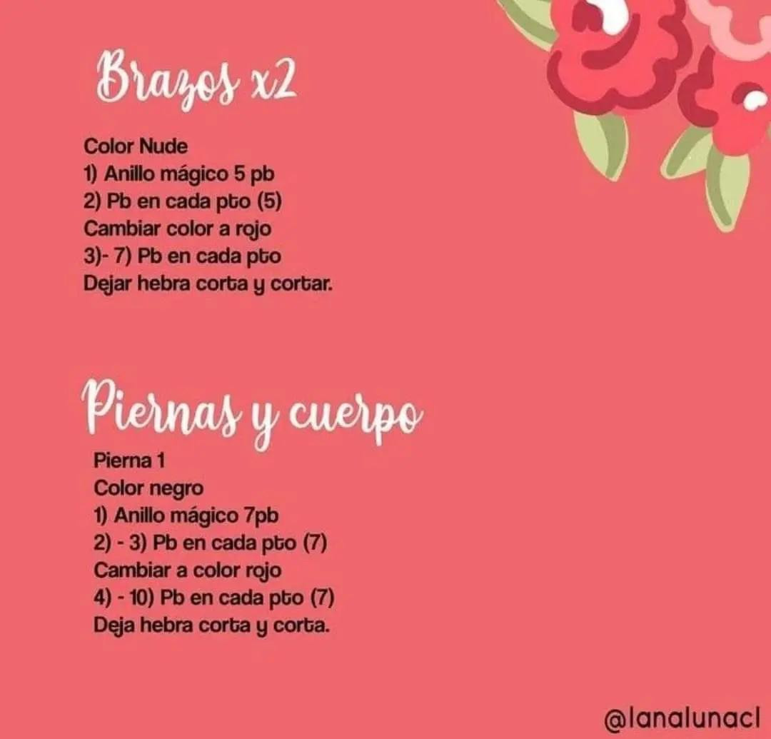 Patrón Gratuito Amigurumi Britney Spears