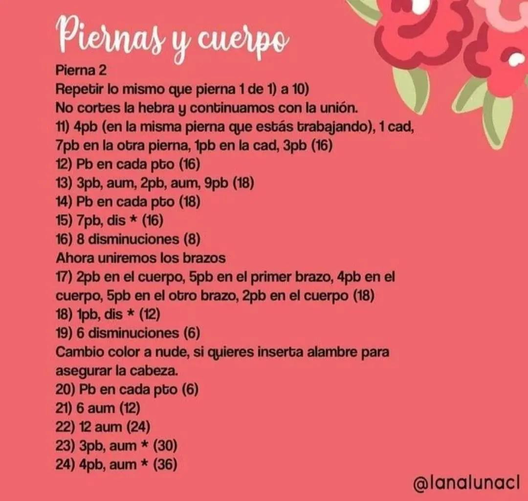 Patrón Gratuito Amigurumi Britney Spears