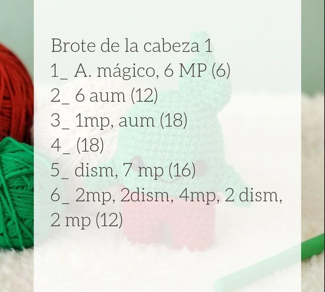 Patrón gratuito amigurumi cactus verde y rojo