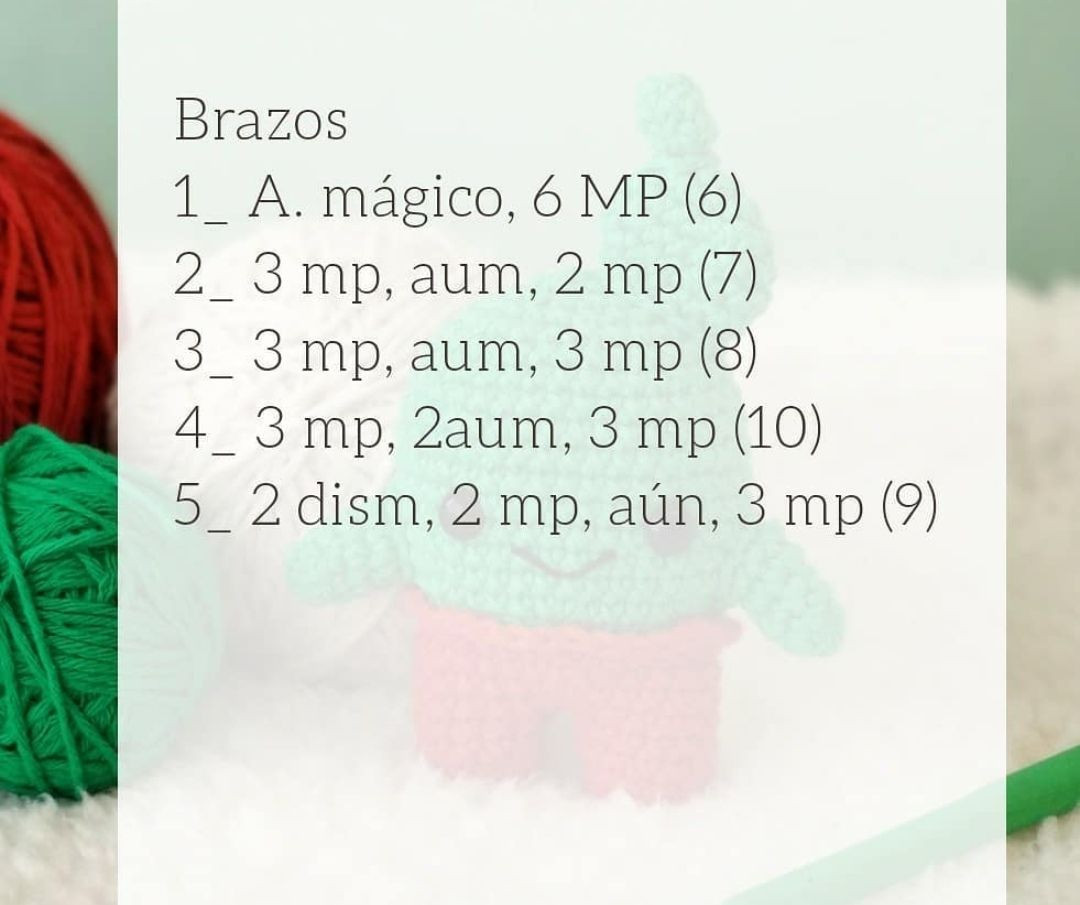 Patrón gratuito amigurumi cactus verde y rojo