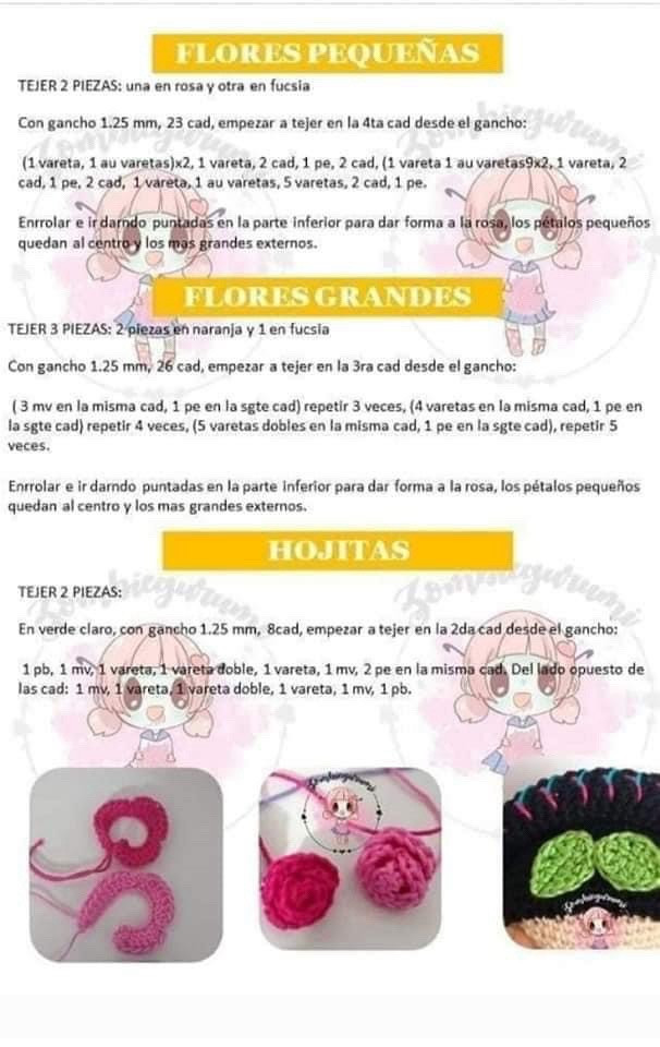 Patron Gratuito Amigurumi Mini Frida Kahlo - Tutorial Crochet