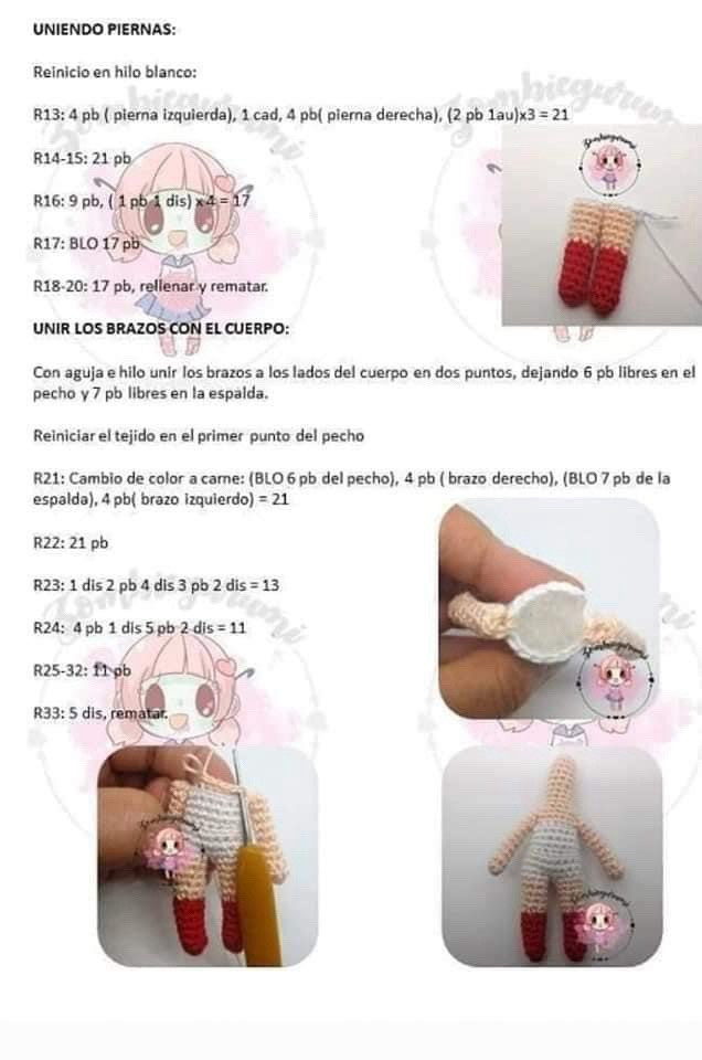 Patron Gratuito Amigurumi Mini Frida Kahlo - Tutorial Crochet