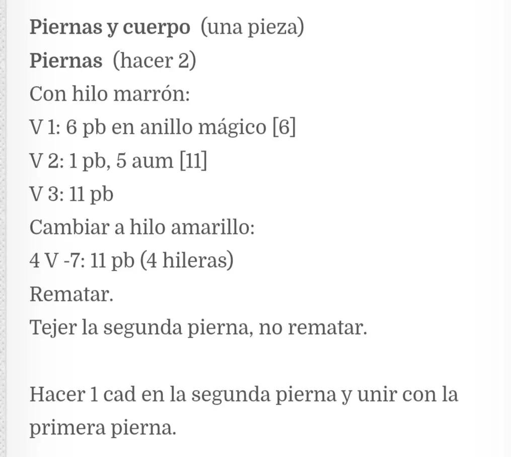 Patrón gratuito Amigurumi Pequeña Jirafa: Tutorial de gacela amarilla con manchas marrones