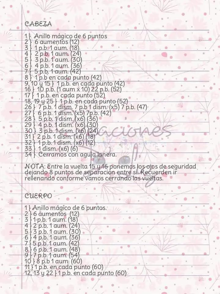 Patrón Gratuito Amigurumi Perrito Schnauzer con Instrucciones Completas y Lista de Materiales