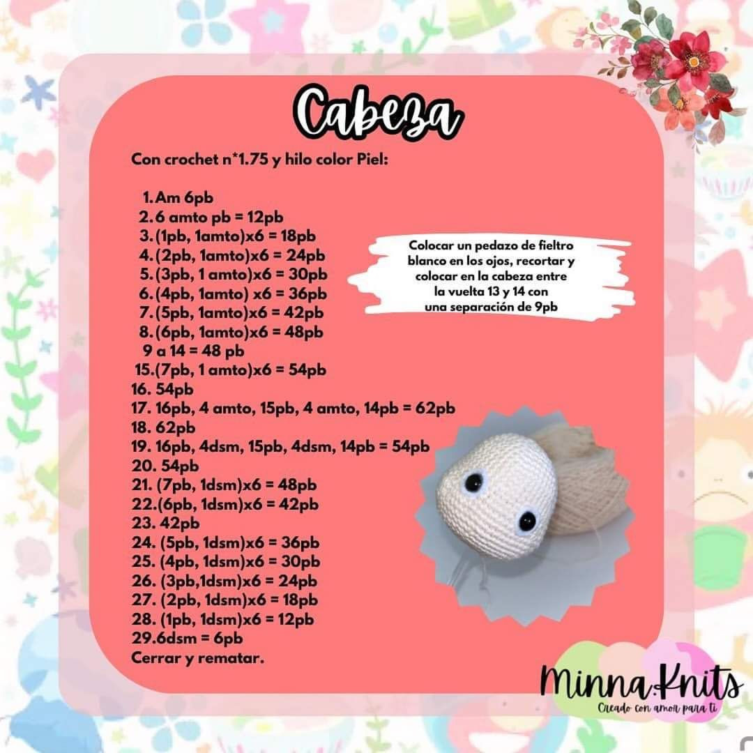 Patrón Gratuito Amigurumi Ponyo el secreto de la sirenita