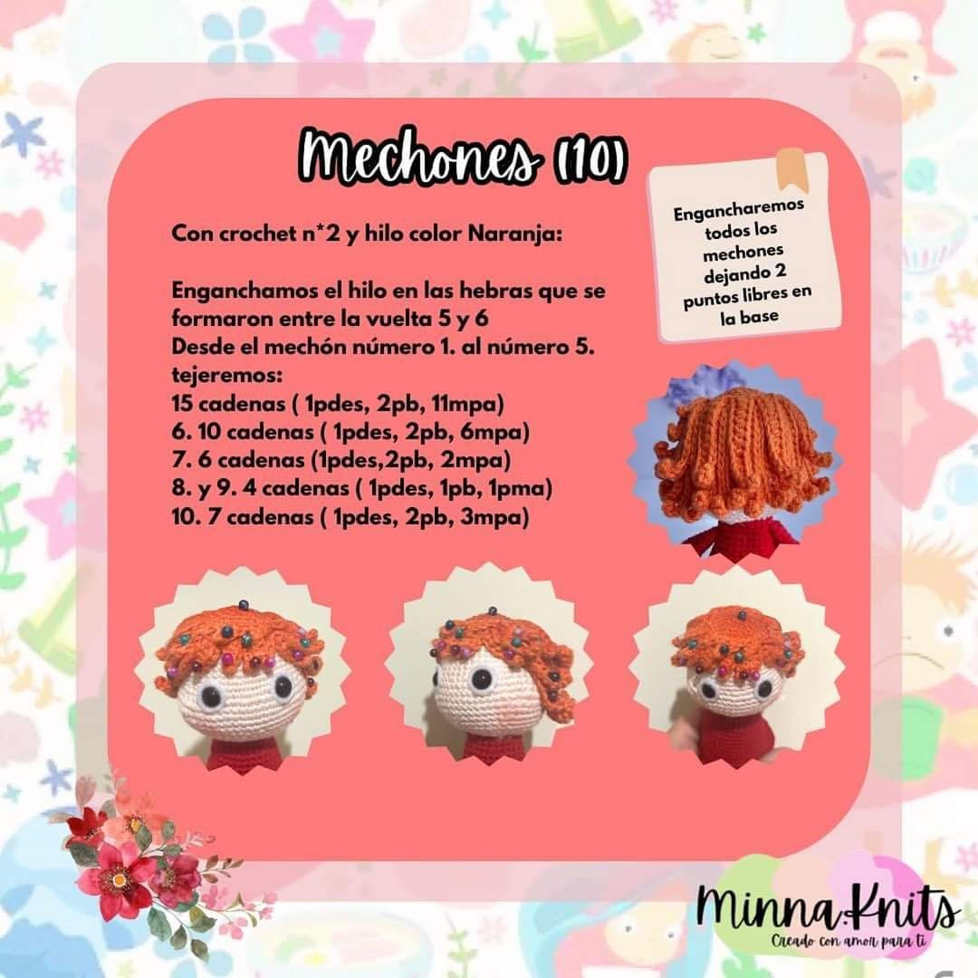 Patrón Gratuito Amigurumi Ponyo el secreto de la sirenita