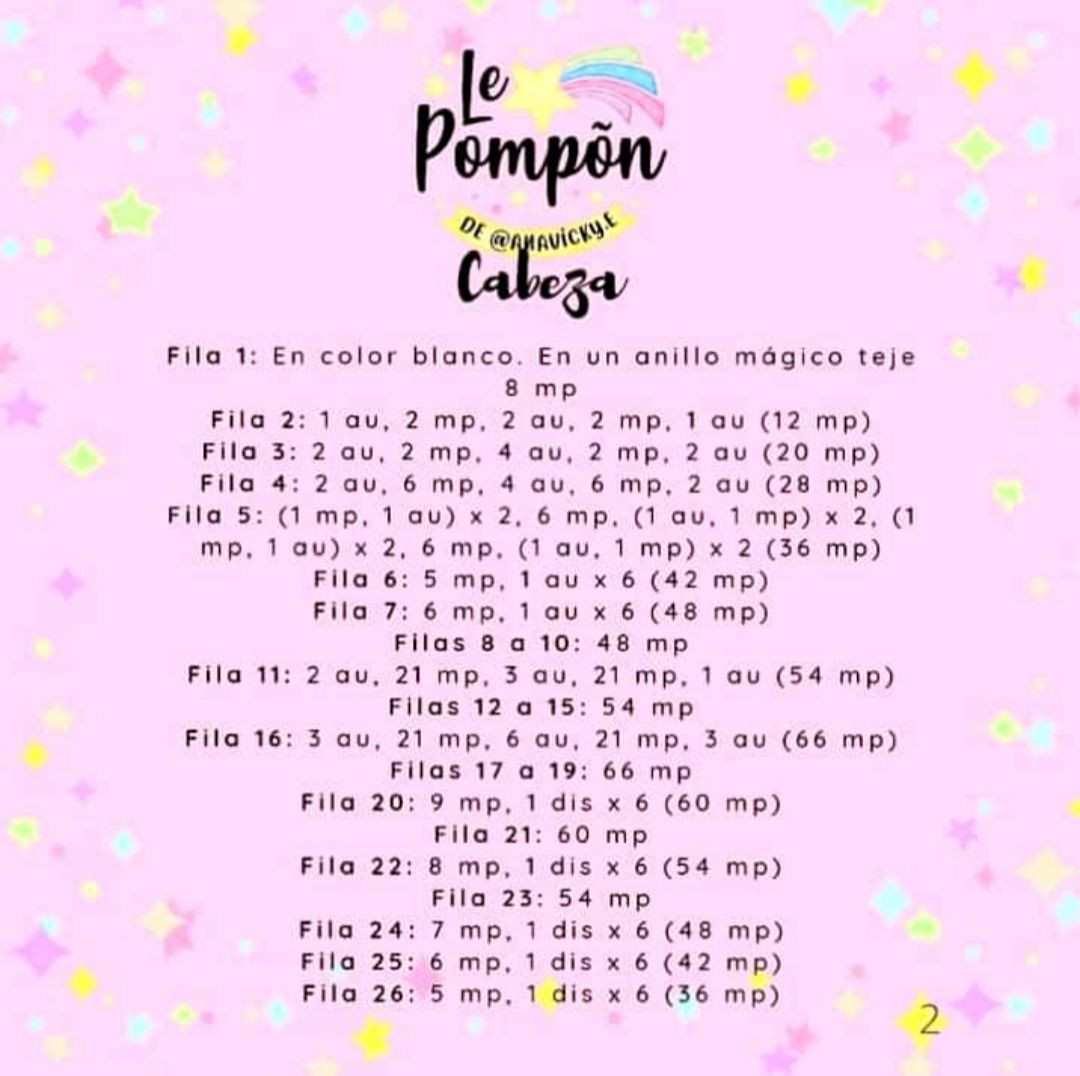 Patrón Gratuito Amigurumi Sakura Conejito - Tutorial Crochet