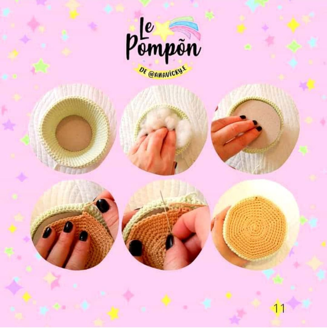 Patrón Gratuito Amigurumi Sakura Conejito - Tutorial Crochet