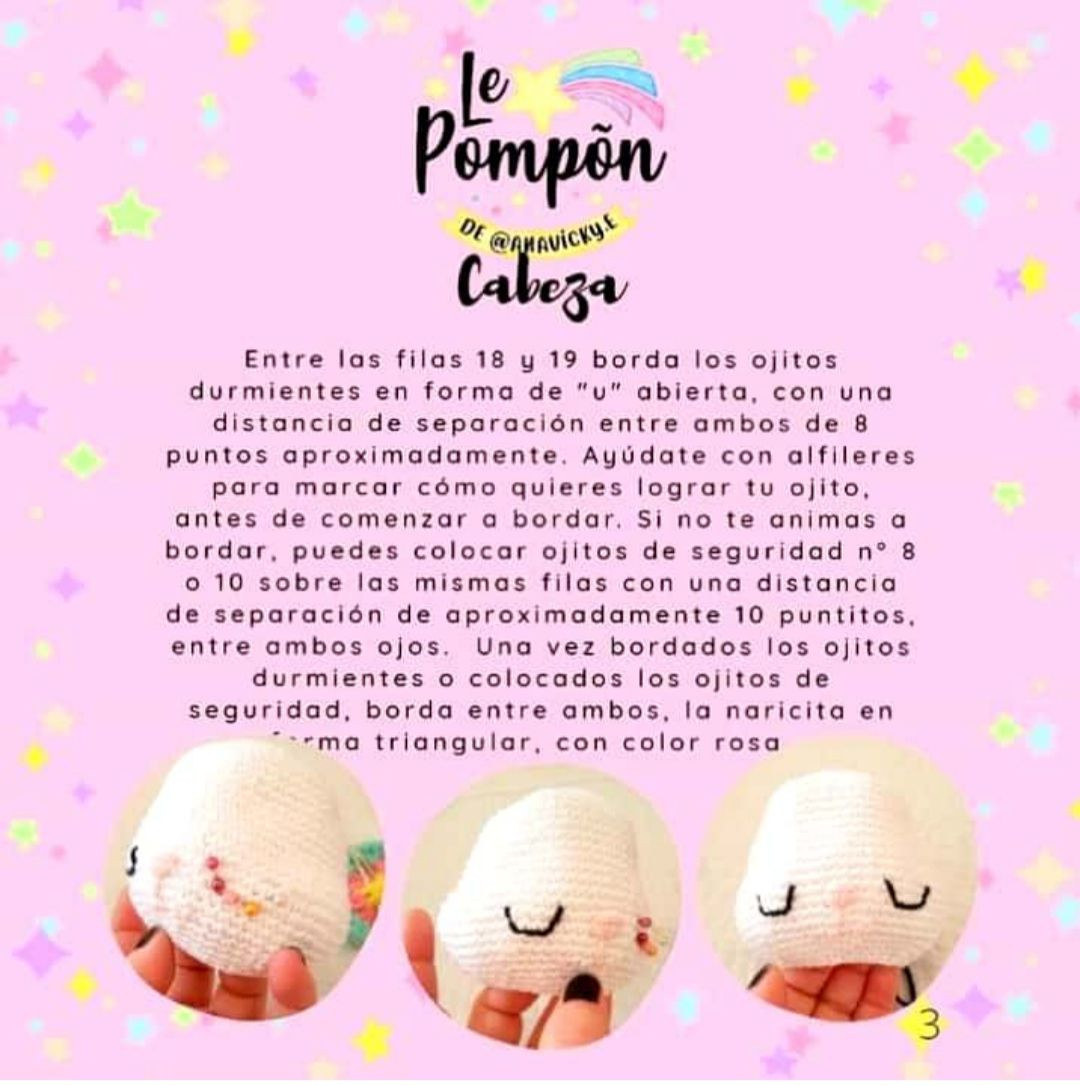 Patrón Gratuito Amigurumi Sakura Conejito - Tutorial Crochet