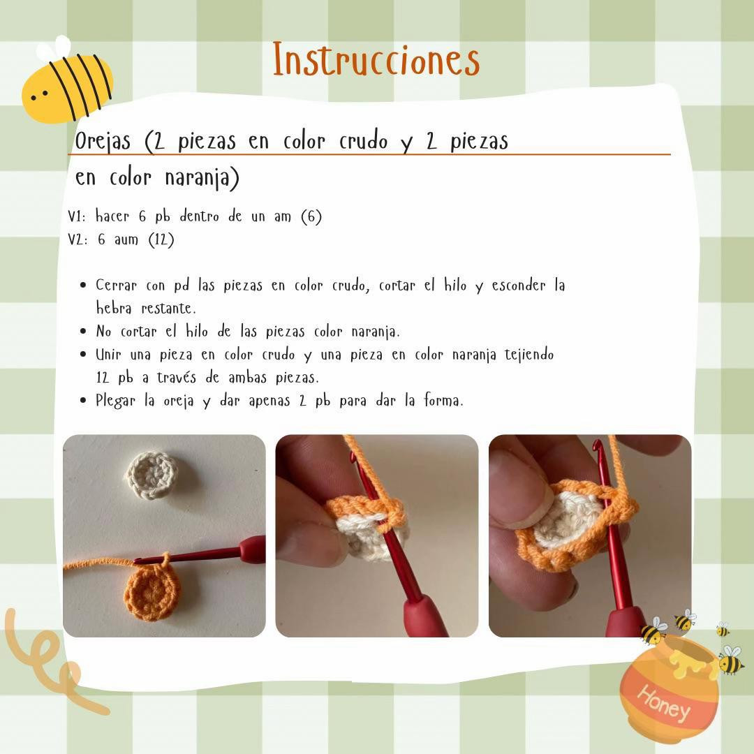 Patrón Gratuito Amigurumi Tigger de Winnie the Pooh