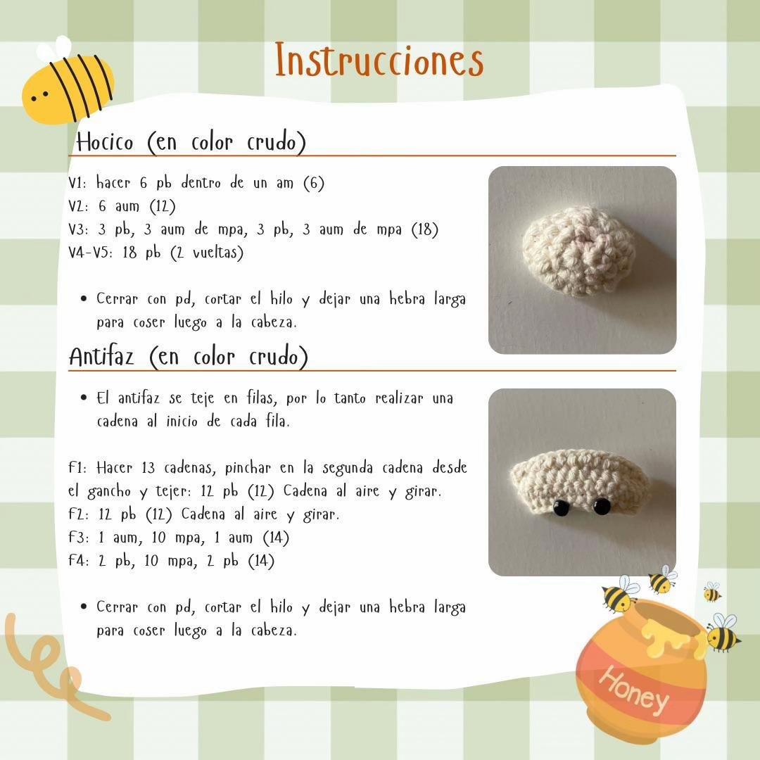 Patrón Gratuito Amigurumi Tigger de Winnie the Pooh