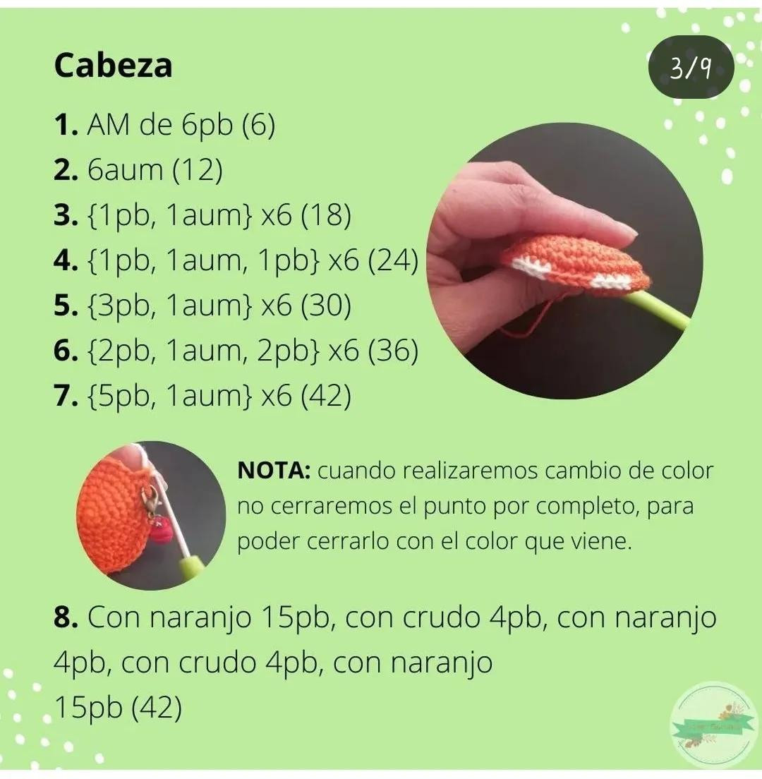 Patrón Gratuito Amigurumi Tsunomon: Guía Paso a Paso