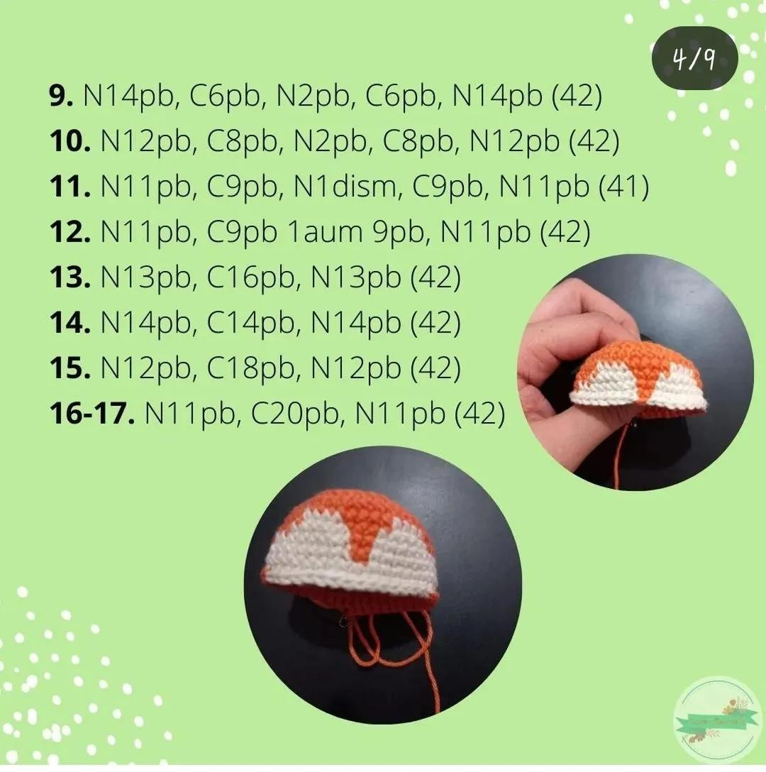 Patrón Gratuito Amigurumi Tsunomon: Guía Paso a Paso