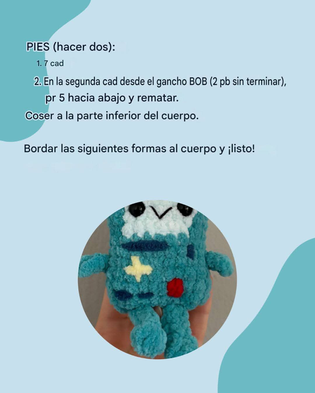 Patrón Gratuito: BMO Hora de Aventura - Amigurumi Mochi Crochet