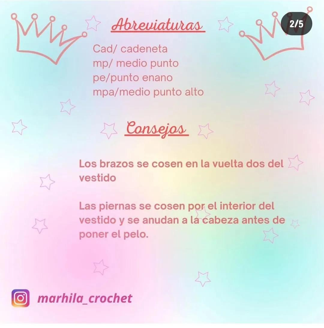 Patrón gratuito búp bê tóc nâu váy xanh