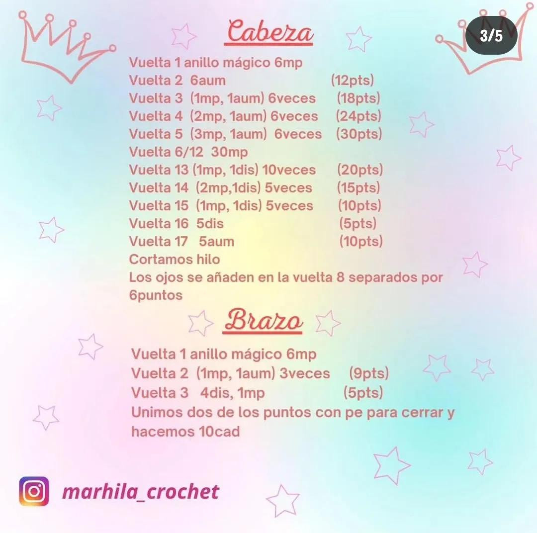 Patrón gratuito búp bê tóc nâu váy xanh