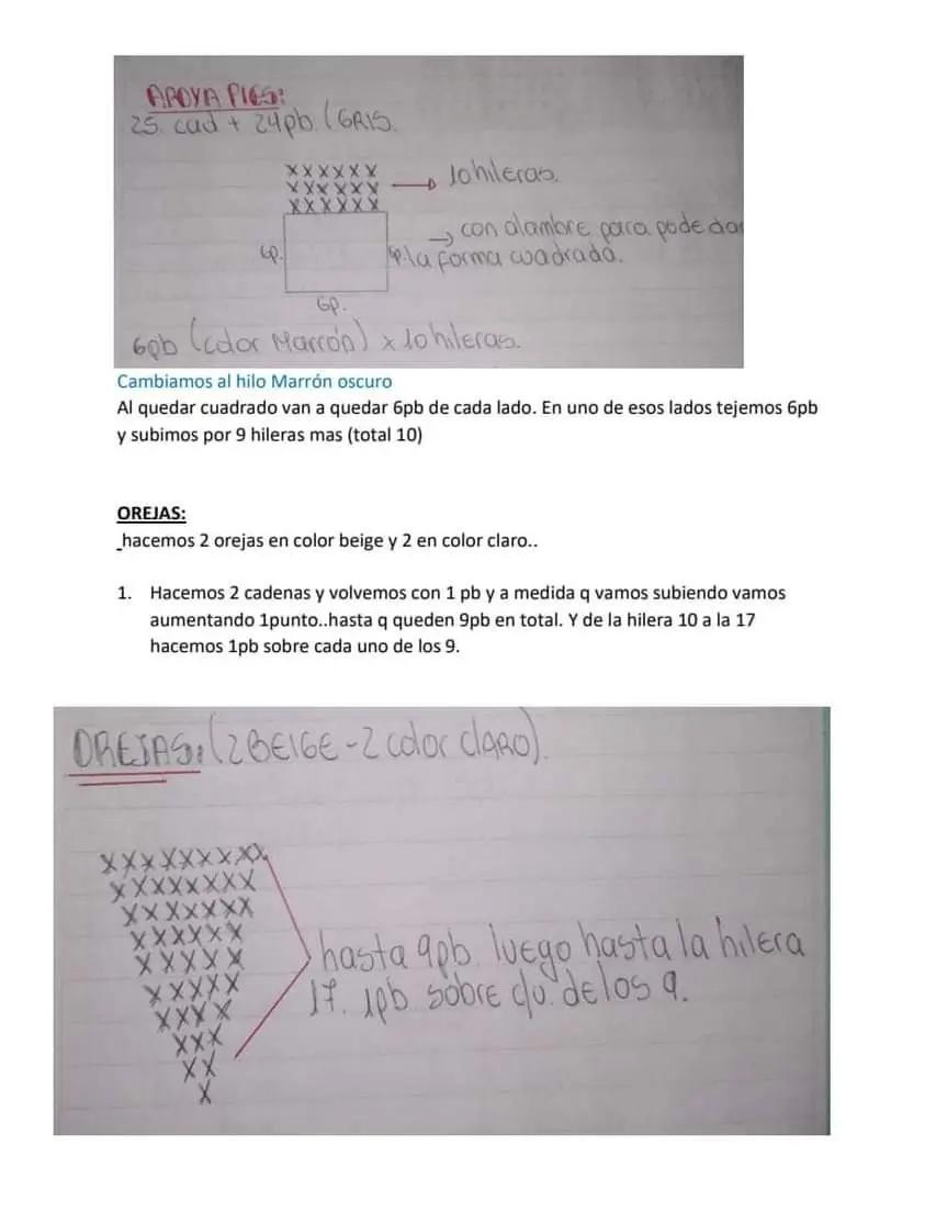 Patrón Gratuito Crochet Tiro al Blanco: Burro Amigurumi de Toy Story con Silla y Estribos