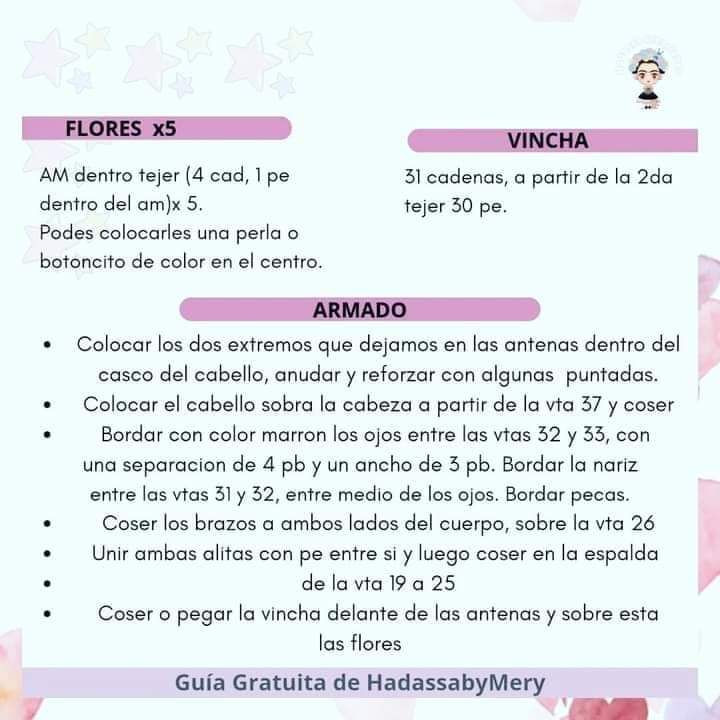 Patrón Gratuito de Amigurumi Abeja Miel - Guía Paso a Paso