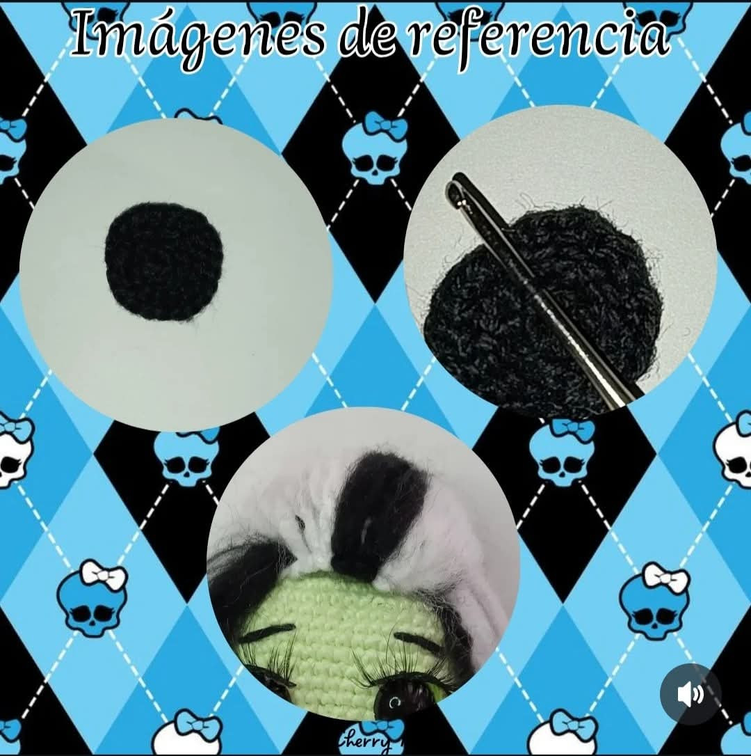 Patrón gratuito de amigurumi Frankie Stein: Guía paso a paso con materiales y abreviaturas