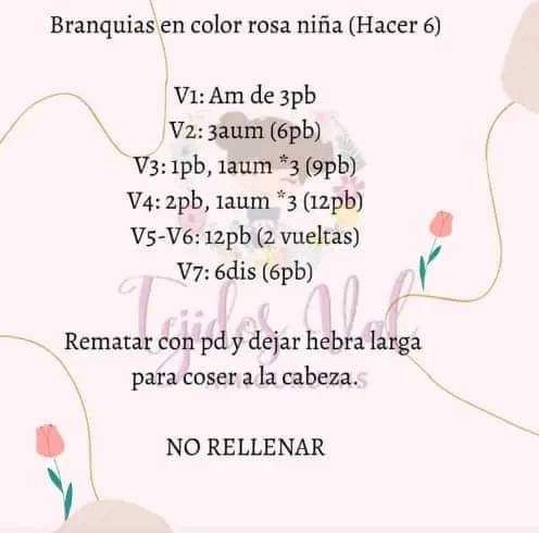 Patrón gratuito de axolote rosa a crochet